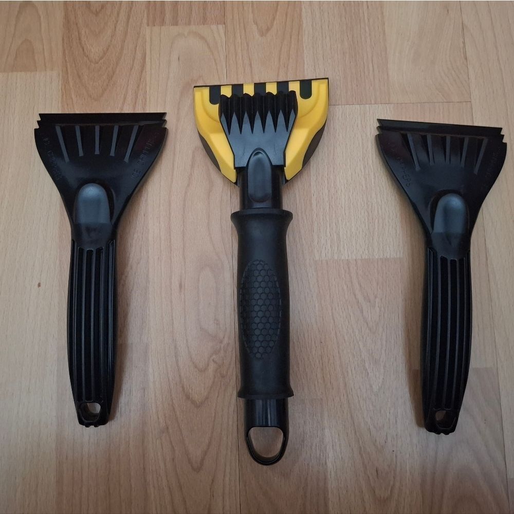 Set Of 3 Ice Scrapers